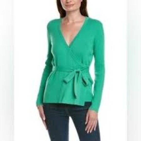 Cabi New NWT Cocktail Cardigan #6244 Green Size Large NWT $137 - Picture 2 of 8